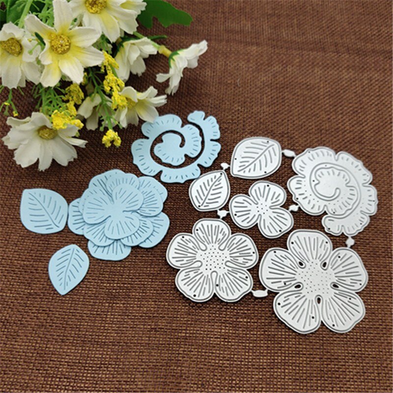 Die Cut Set Flor 3D