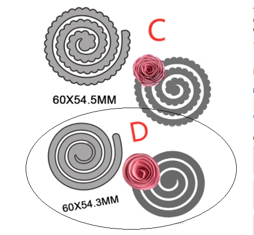 Die Cut para Hacer Flor Mod "D"