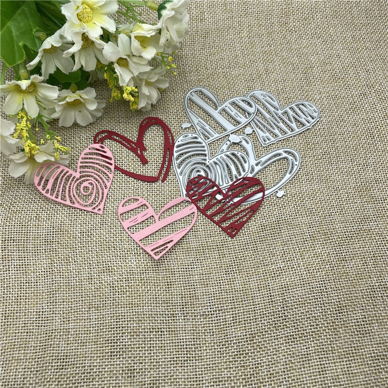 Die Cut Guarda Corazones Rústicos x4