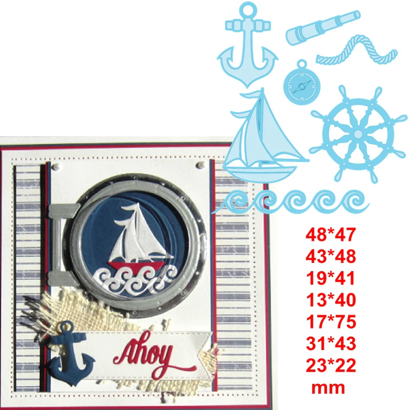 Die Cut Set Marinero