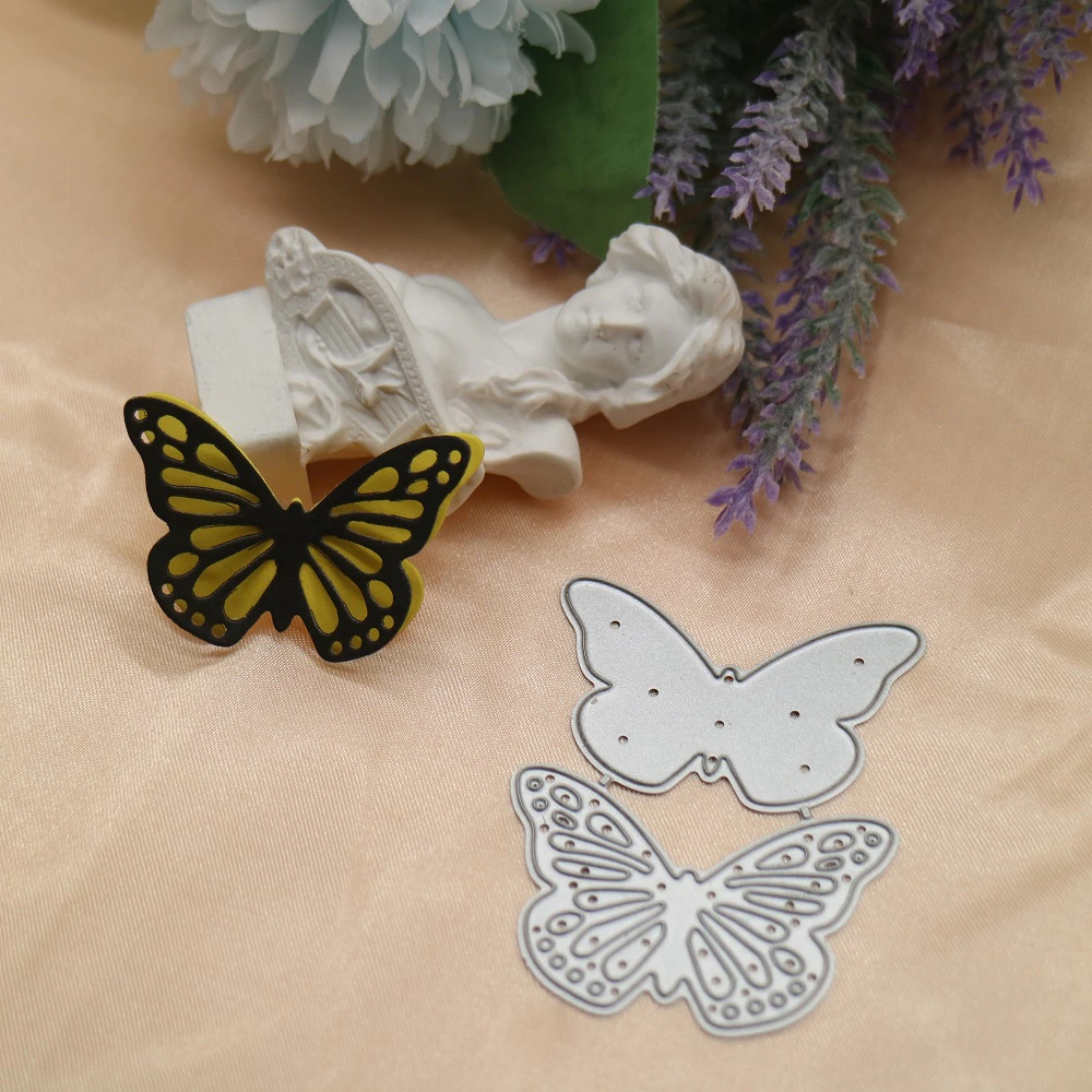 Die Cut Mariposa Doble Chica