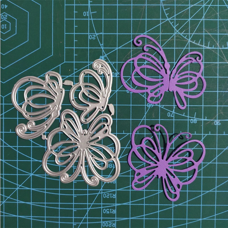 Die Cut Mariposas Huecas x 3