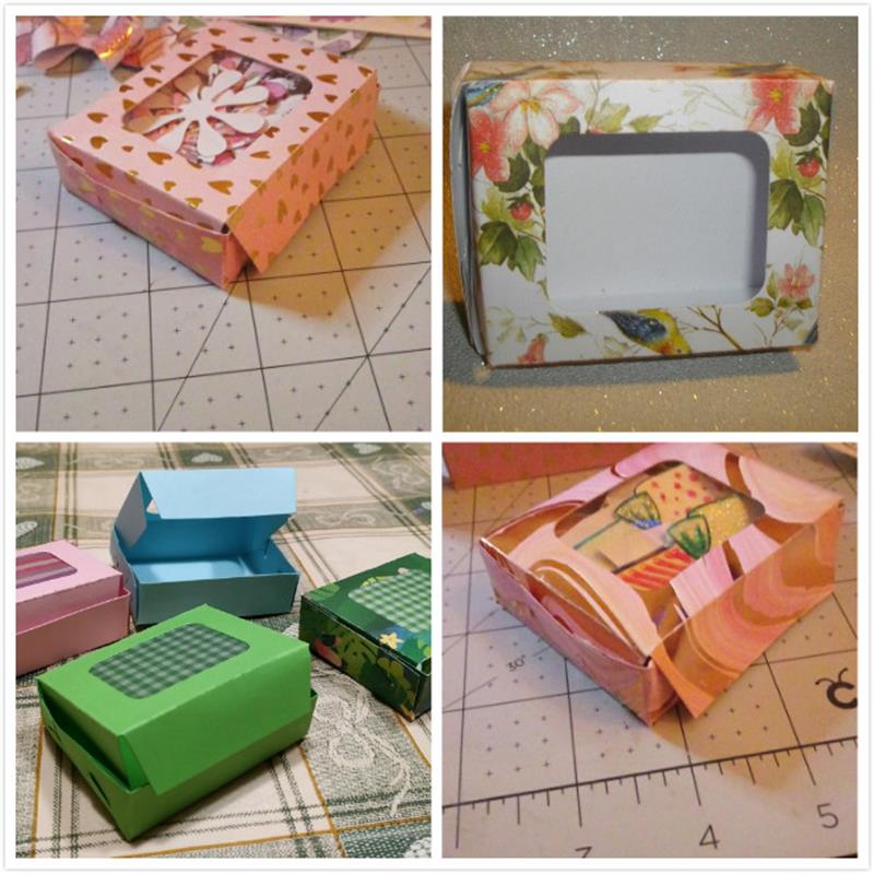 Die Cut Caja con Visor