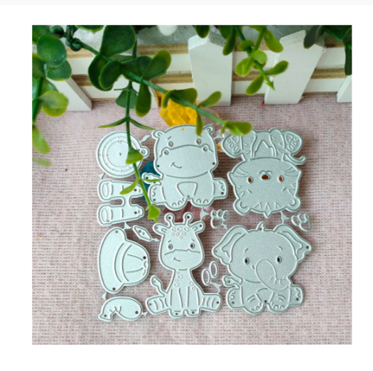 Die Cut Animalitos x4