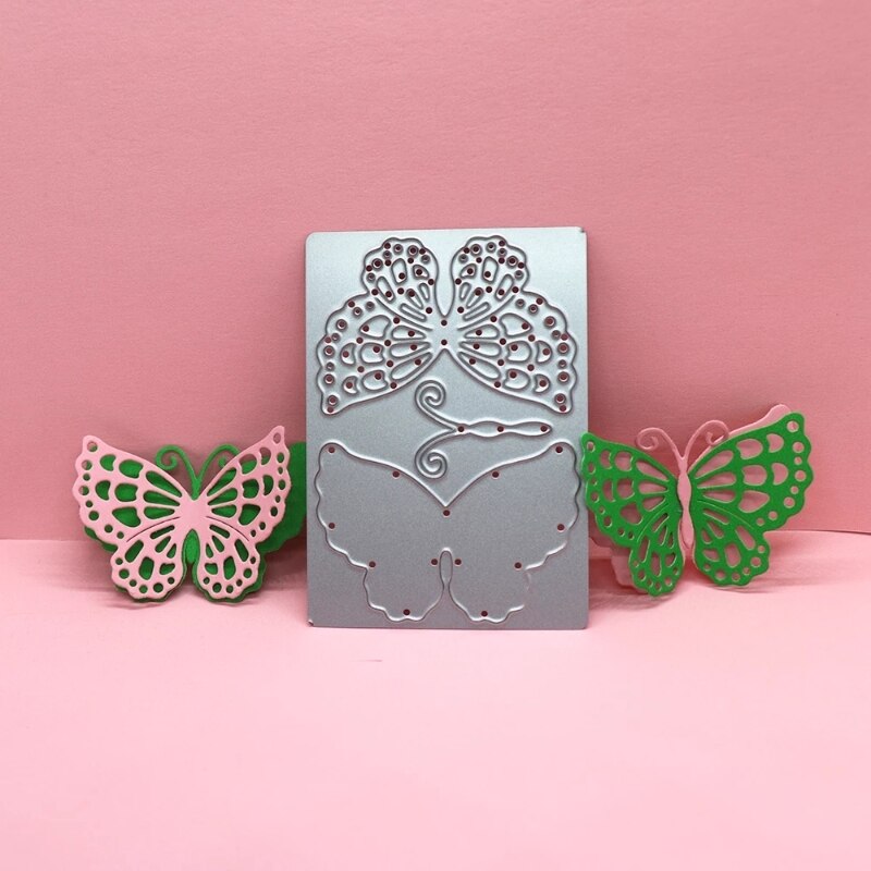 Die Cut Mariposa Doble Chica - Modelo B