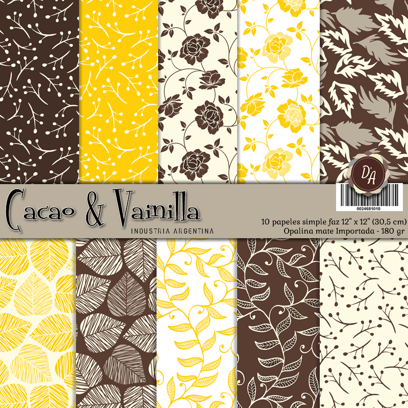 Colección Cacao & Vainilla