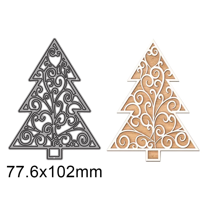 Die Cut Árbol de Navidad - Modelo "B"