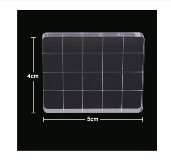 Base para Sellos Plástica 4 x 5 cm