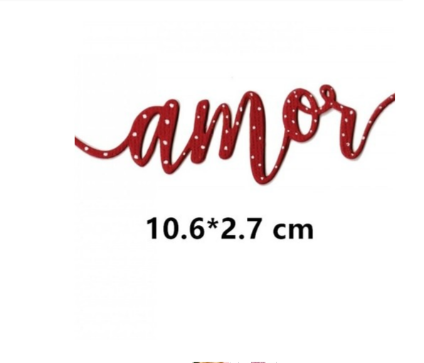 Die Cut Amor - Modelo "B"