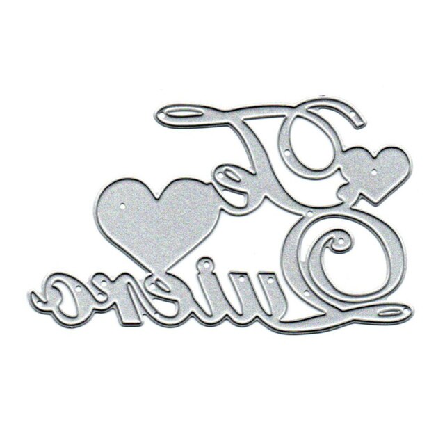 Die Cut Te Quiero - Modelo "C"