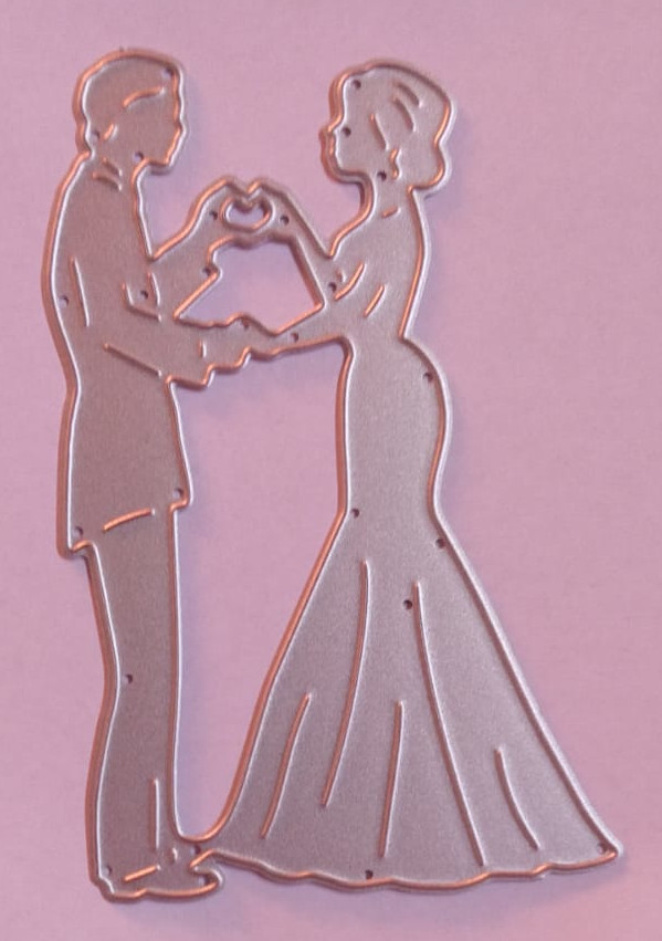 Die Cut Pareja de Novios