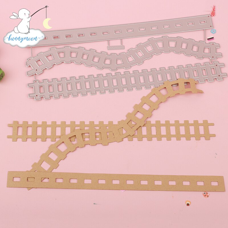 Die Cut Vías de Tren