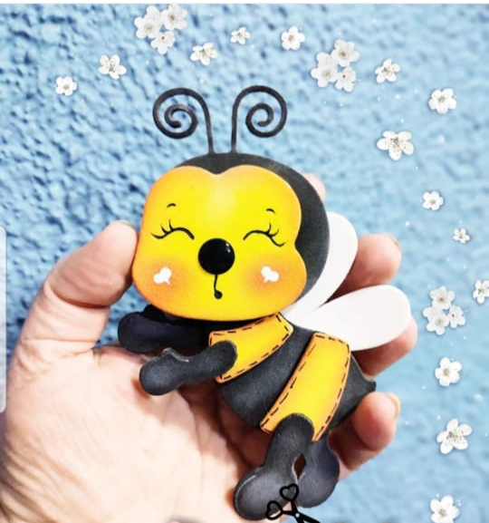 Die Cut Abeja de Perfil