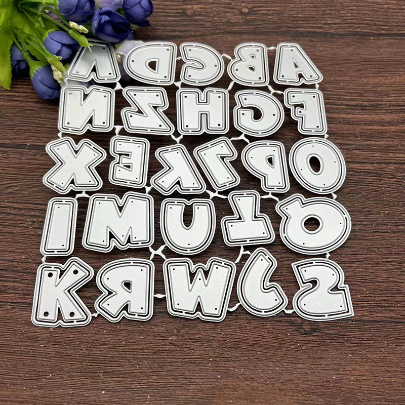 Die Cut ABC Grueso