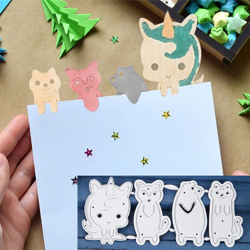 Die Cut Animalitos Señalador