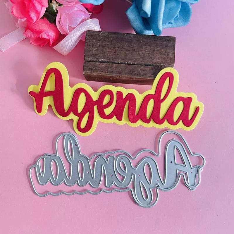 Die Cut Agenda