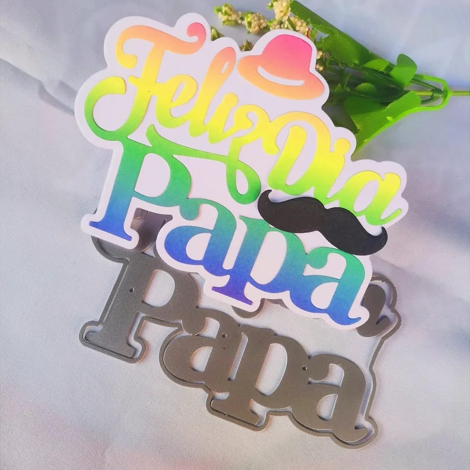 Die Cut Feliz Día Papá - Modelo "B"