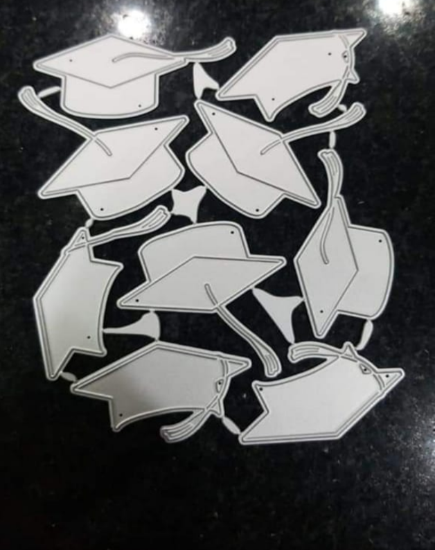 Die Cut Bonetes de Graduación