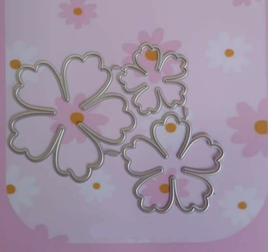 Die Cut Flores de 3 Medidas