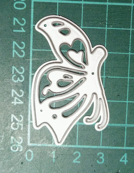 Die Cut Mariposa de Perfil