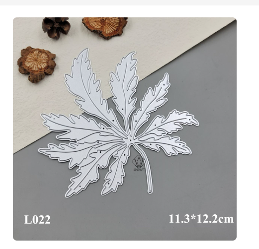 Die Cut Hoja Mediana