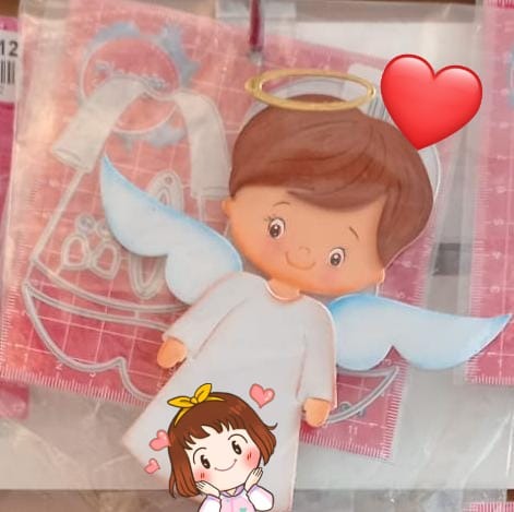 Die Cut Angelito Nene