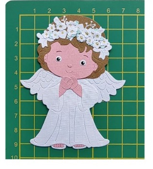 Die Cut Angelito Nena Chica