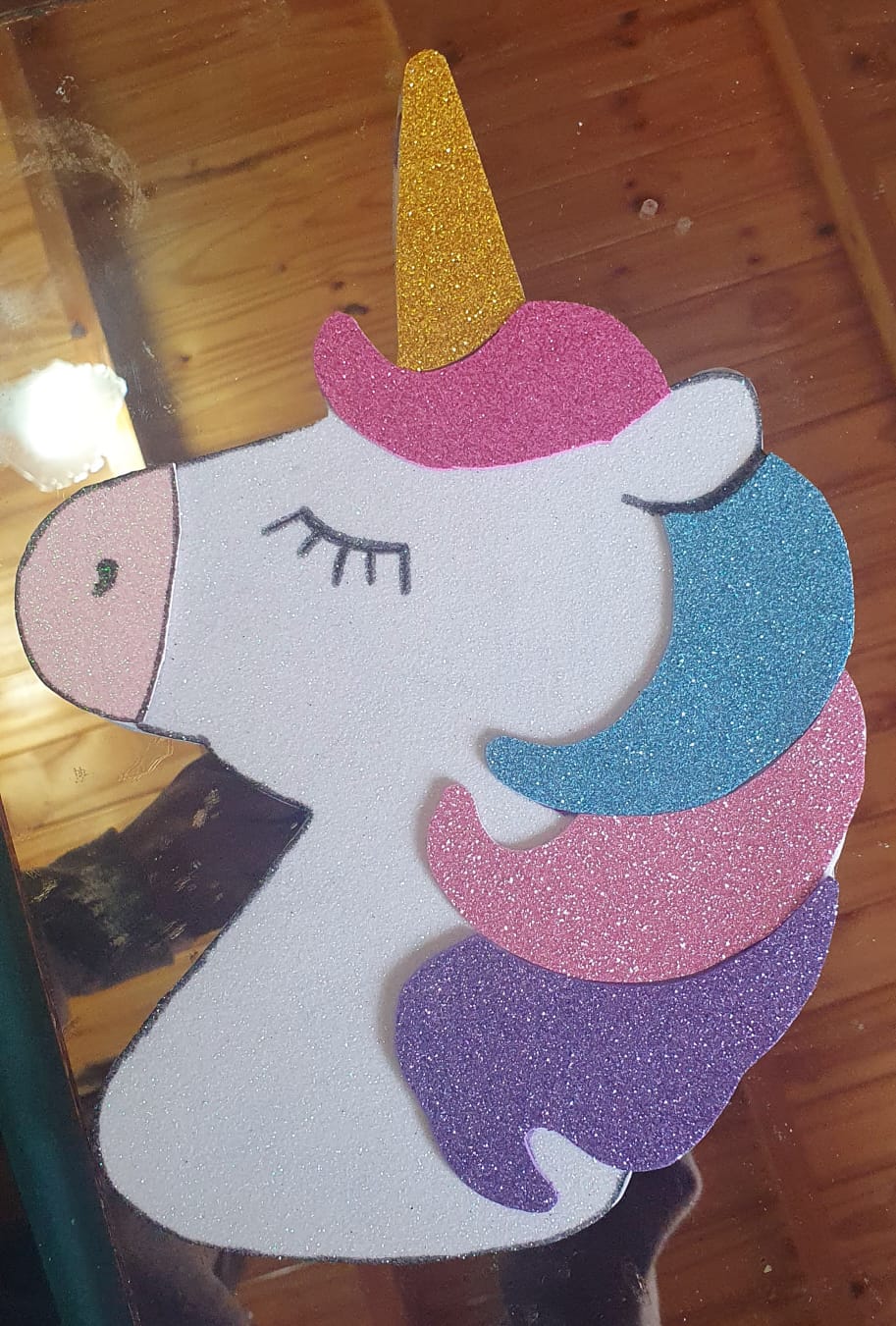 Die Cut Unicornio