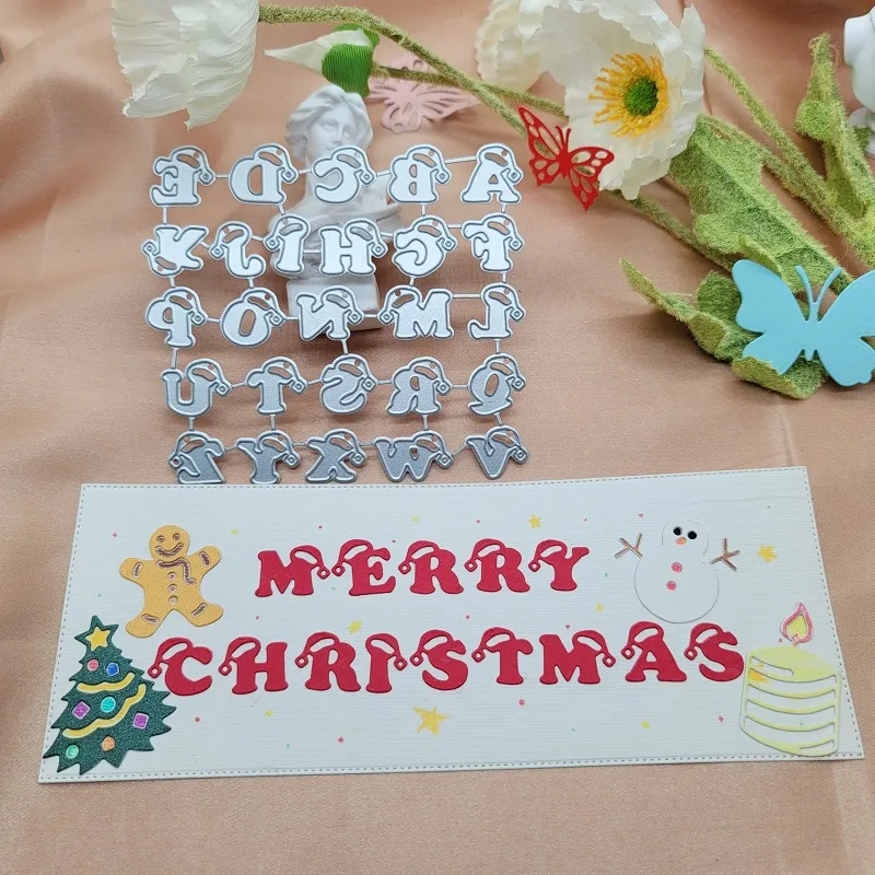 Die Cut ABC Navideño Chico