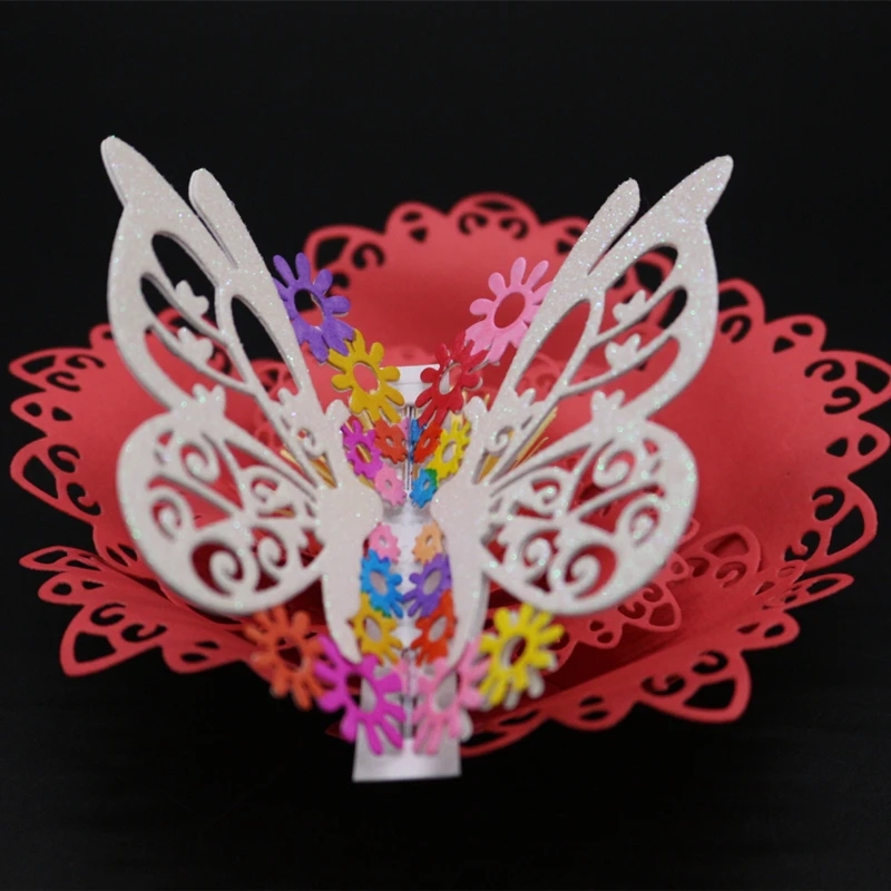 Die Cut Mariposa Bisagra