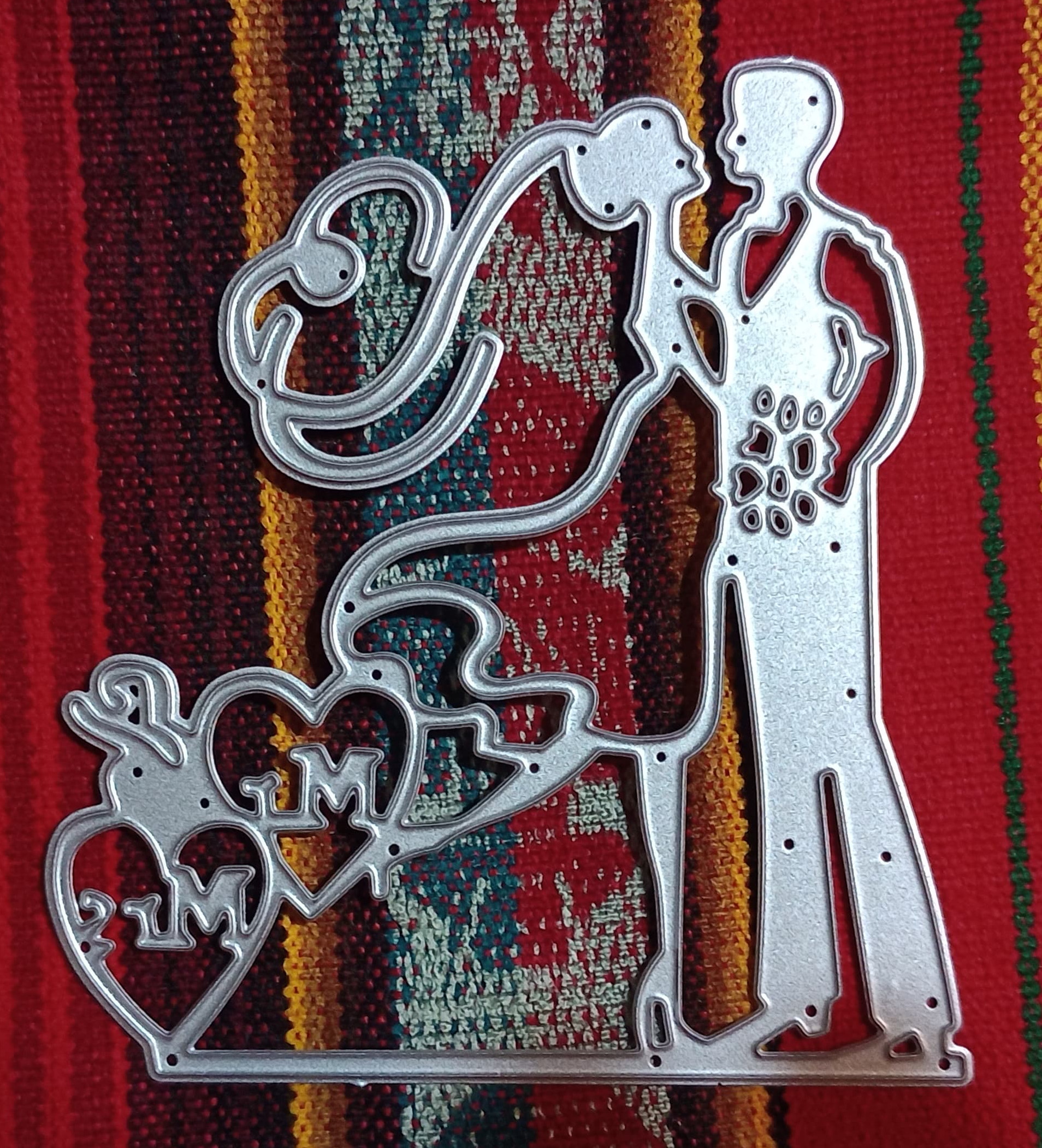 Die Cut Pareja de Novios – Modelo «B»