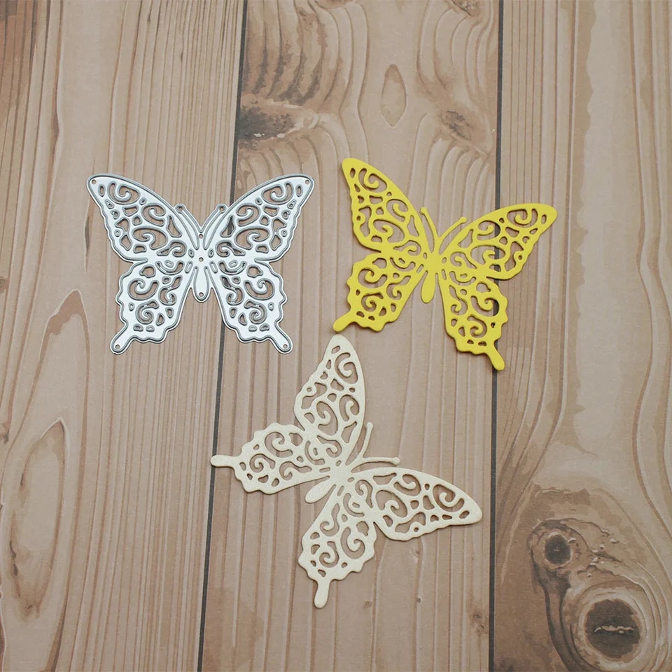 Die Cut Mariposa Calada 10 x 12 cm