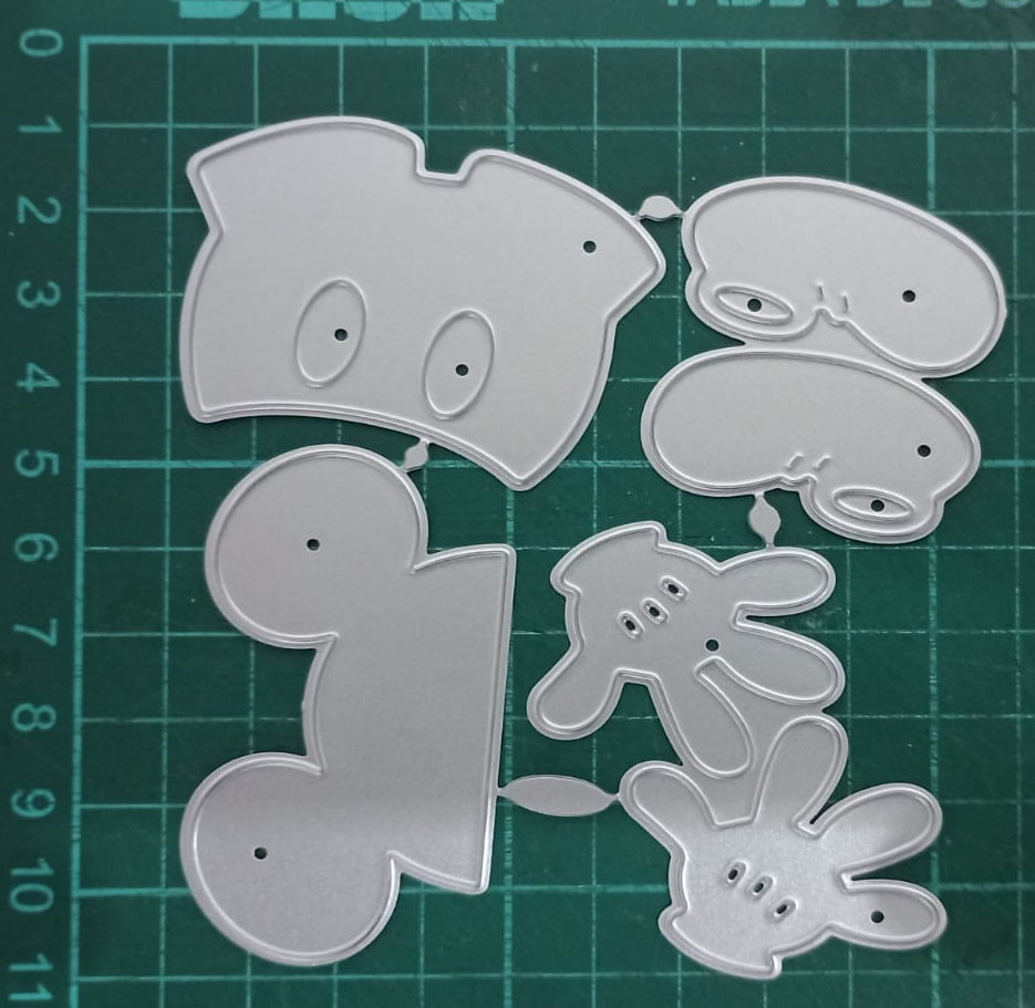 Die Cut Mickey Mouse