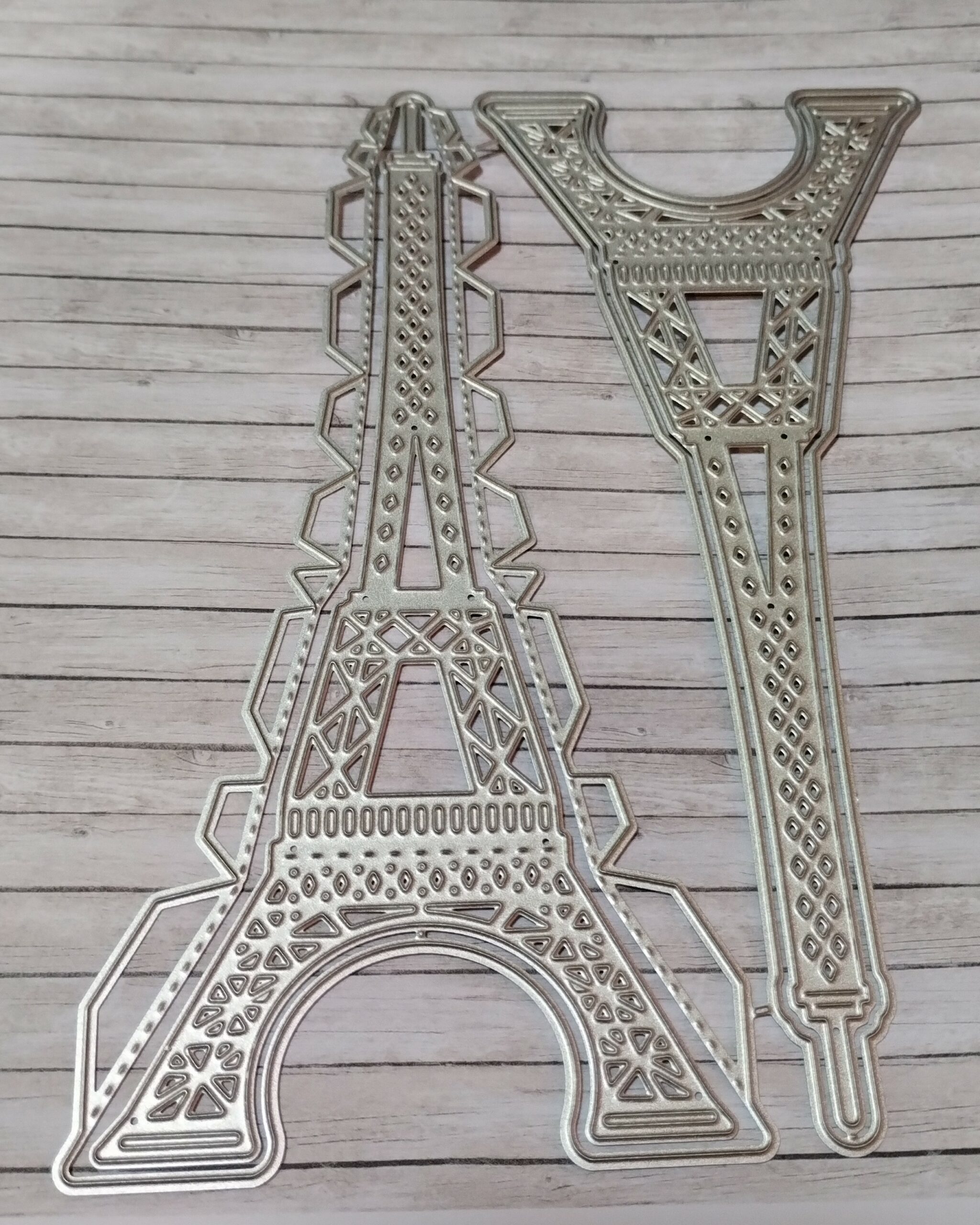 Die Cut Torre Eiffel Doble