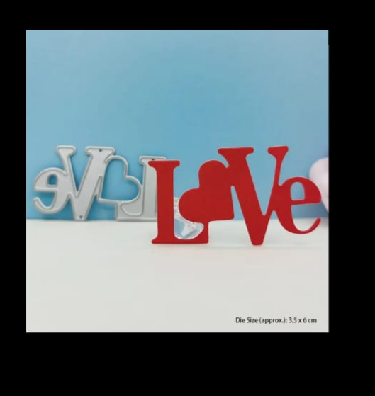 Die Cut Love - Modelo "B"