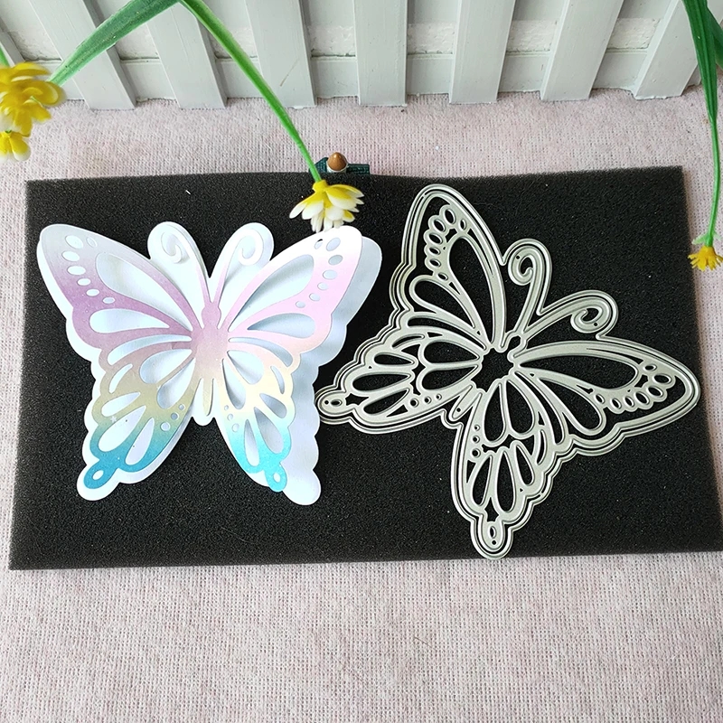 Die Cut Mariposa Doble 14 cm