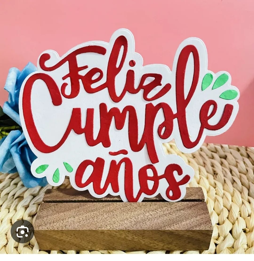 Die Cut Felíz Cumple-años