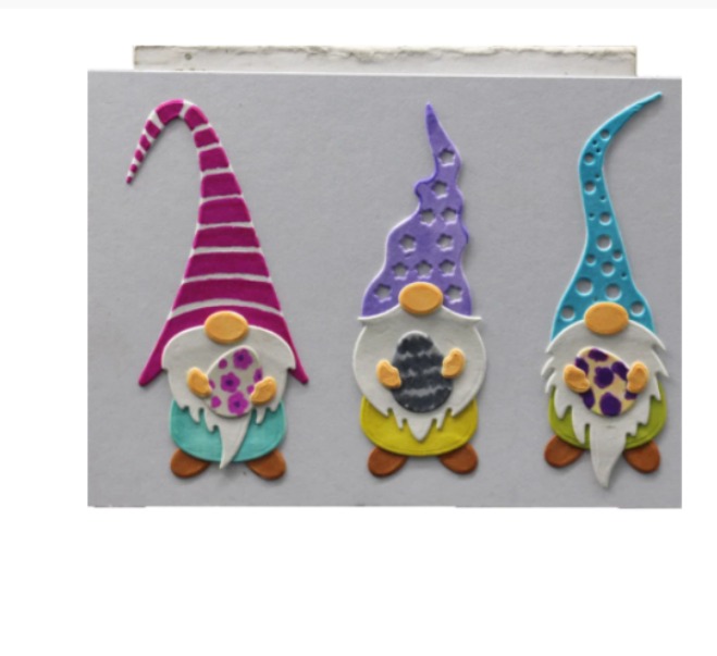 Die Cut Gnomos de Pascuas