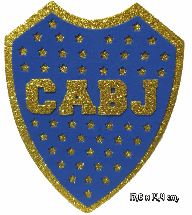 Die Cut Escudo de Boca