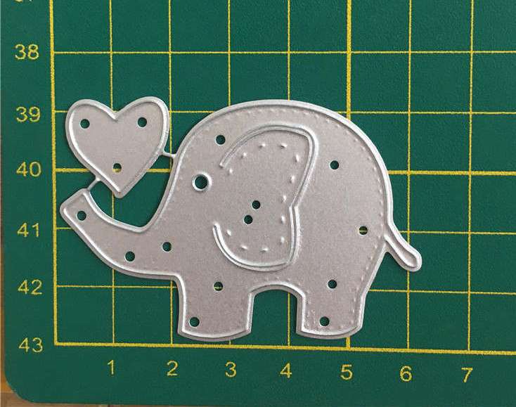 Die Cut Elefante