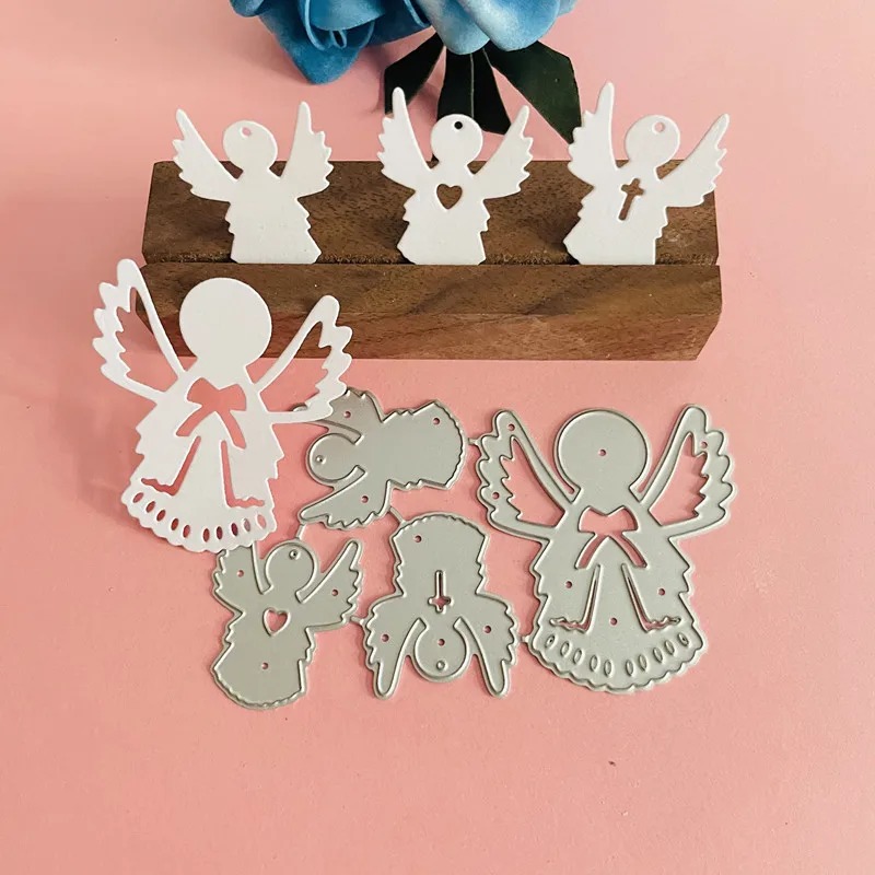 Die Cut Angelitos x 4