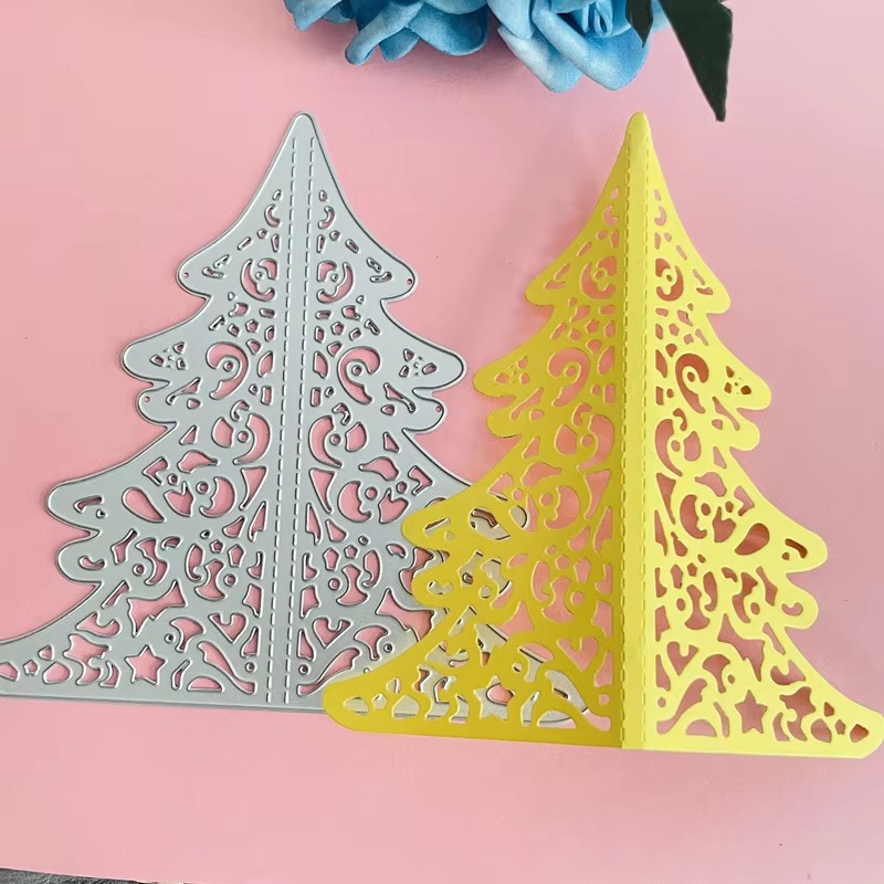 Die Cut Árbol de Navidad 3D