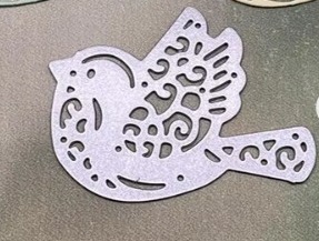 Die Cut Palomita Calada