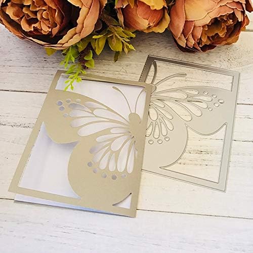 Die Cut Borde para Tarjeta Mariposa