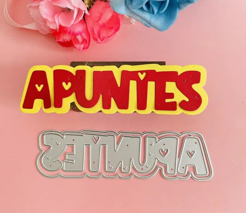 Die Cut "Apuntes"