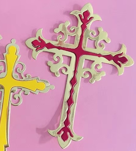 Die Cut Cruces Ornamentadas x 2