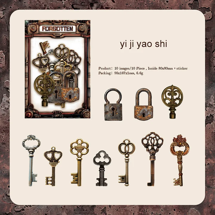 Stickers Steampunk x 10 u