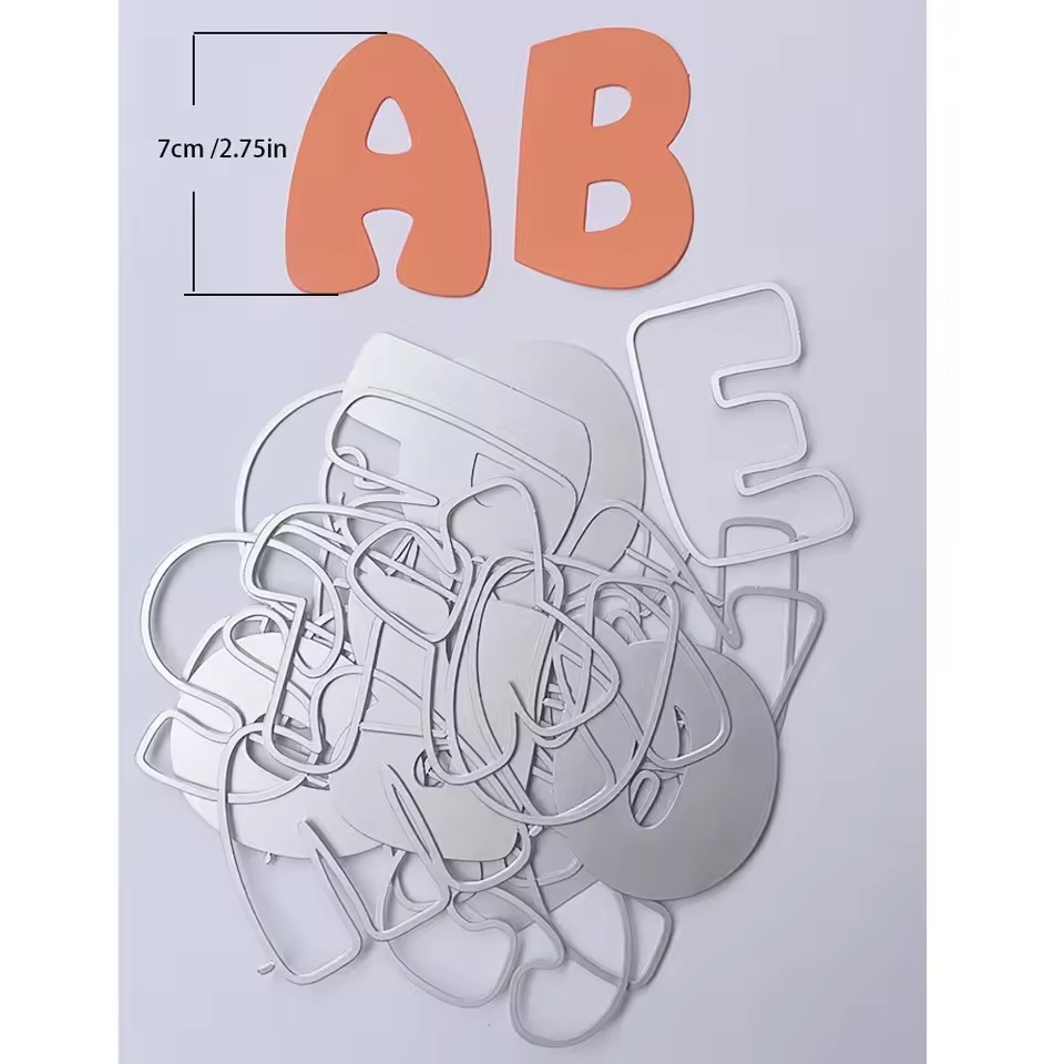 Die Cut ABC Gordo 7 cm