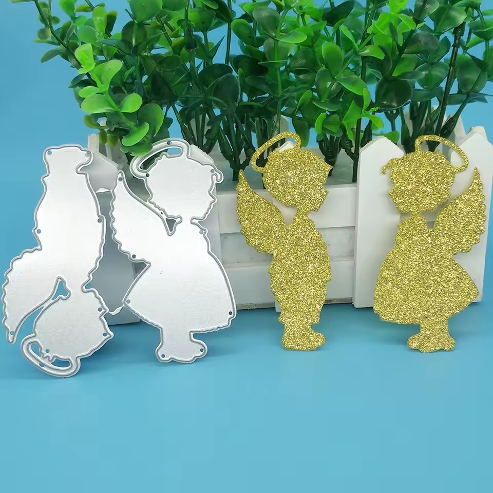 Die Cut Nena y Nene Angelito