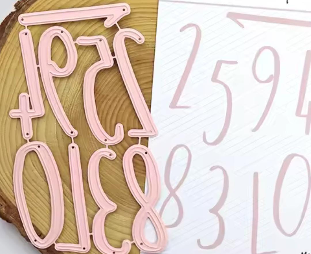 Die Cut Números Finitos